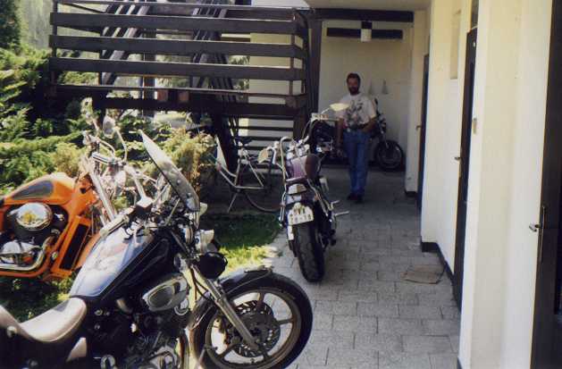 Parkovi�t� u motelu