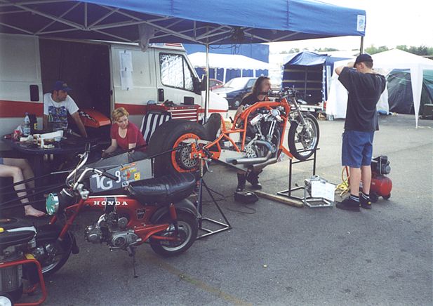 Motocykl Axela Seiferta - HD 1.900 cm3